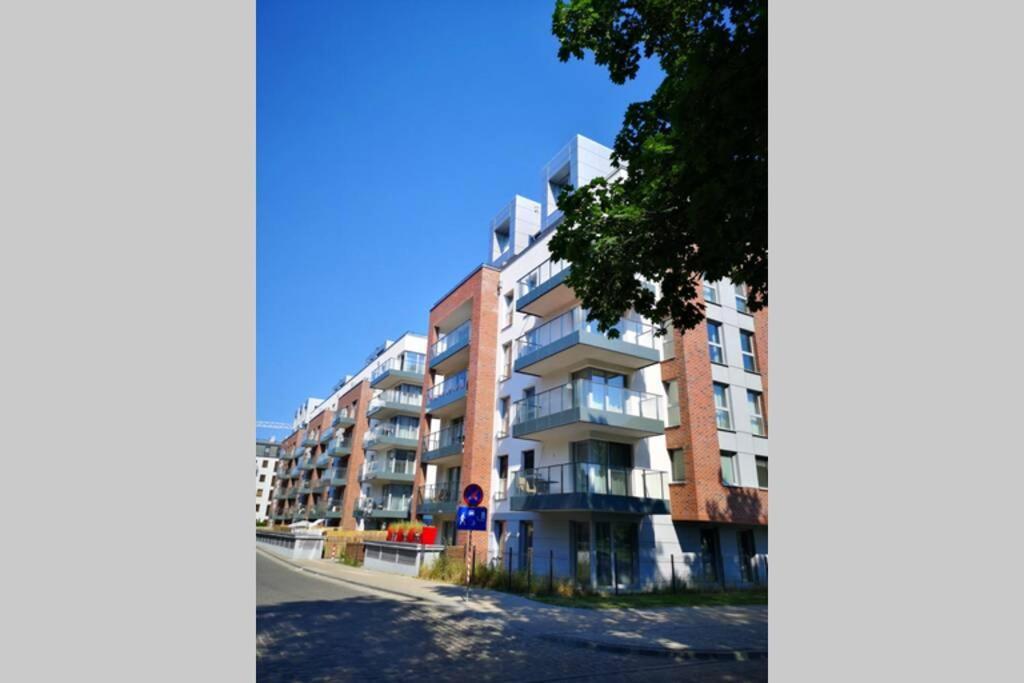 The Blue Apartment Gdańsk Exterior foto