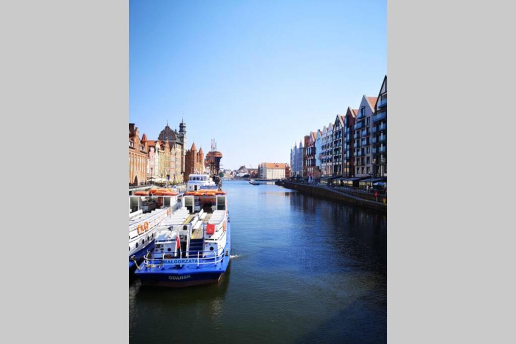 The Blue Apartment Gdańsk Exterior foto